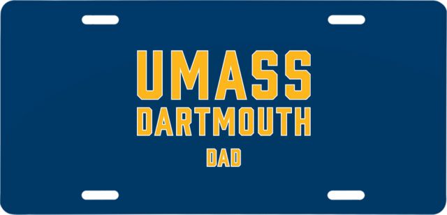 UMass Dartmouth License Plate UMass Dartmouth Dad - ONLINE ONLY