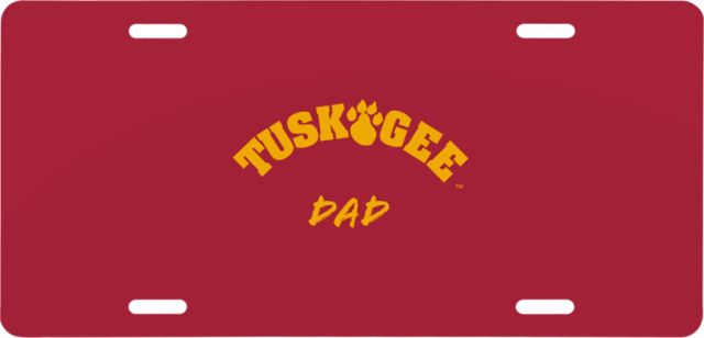 Tuskegee License Plate Dad - ONLINE ONLY
