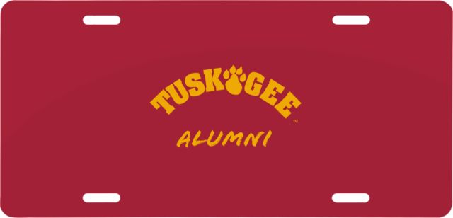 Tuskegee License Plate Alumni - ONLINE ONLY