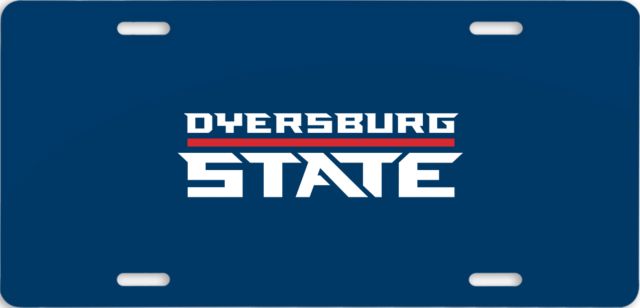 Dyersburg License Plate Face Mask - ONLINE ONLY