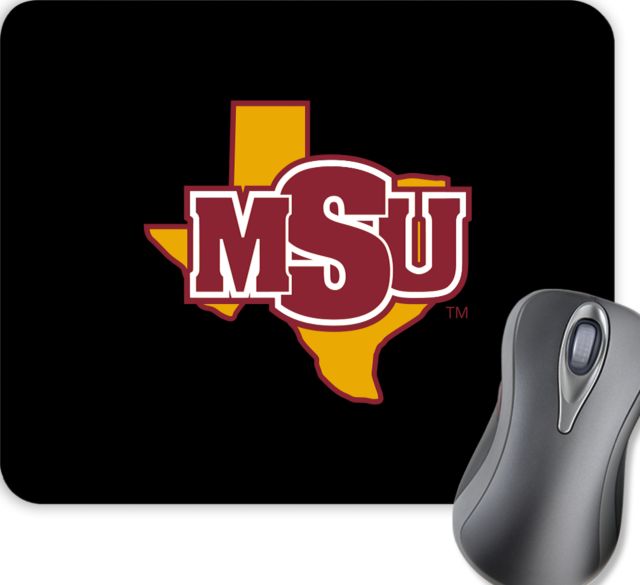 Midwestern State Full Color Mousepad MSU Logo - ONLINE ONLY