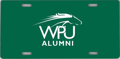William Peace License Plate Alumni - ONLINE ONLY
