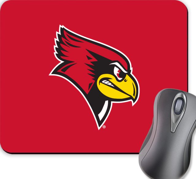 Illinois State Full Color Mousepad Reggie Redbird - ONLINE ONLY