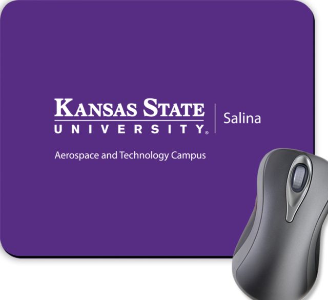 Kansas State Full Color Mousepad K State Salina Aerospace and Tech Campus Vertical - ONLINE ONLY
