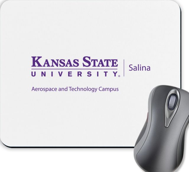 Kansas State Full Color Mousepad K State Salina Aerospace and Tech Campus Vertical - ONLINE ONLY