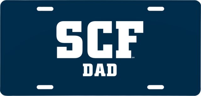 State College of Florida License Plate Dad - ONLINE ONLY