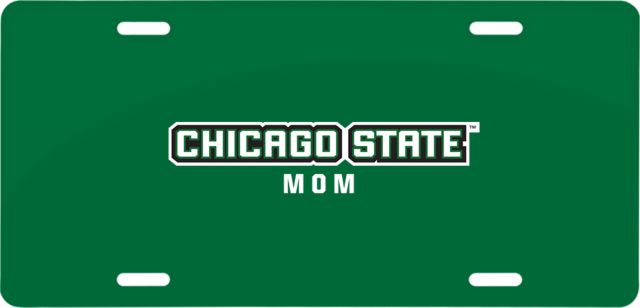 Chicago State License Plate Mom - ONLINE ONLY