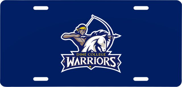 Dine College License Plate Primary Mark - ONLINE ONLY