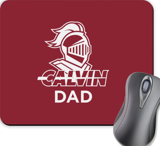 Calvin Univ Full Color Mousepad Dad Knight Calvin - ONLINE ONLY