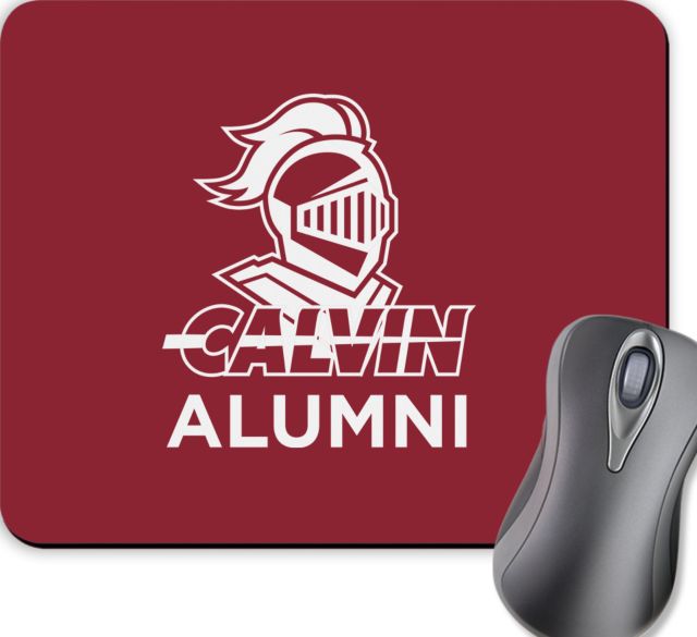 Calvin Univ Full Color Mousepad Alumni Knight Calvin - ONLINE ONLY