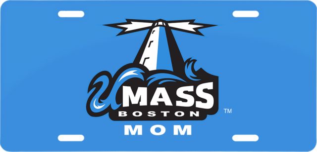 UMass Boston License Plate Mom - ONLINE ONLY