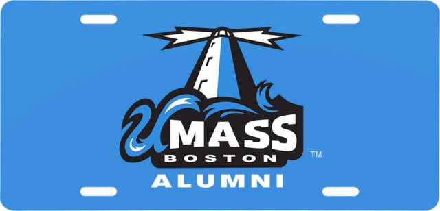 UMass Boston License Plate Alumni - ONLINE ONLY