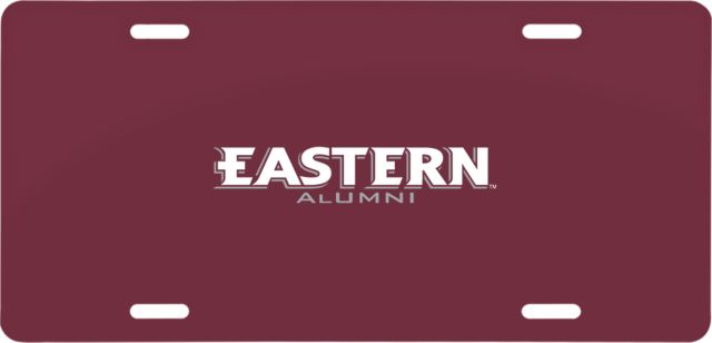 Eastern License Plate Alumni - ONLINE ONLY