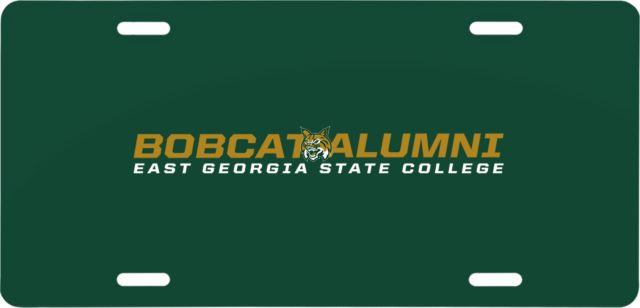 East Georgia State License Plate Alumni - ONLINE ONLY