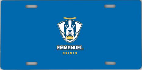 Emmanuel License Plate Primary Logo - ONLINE ONLY