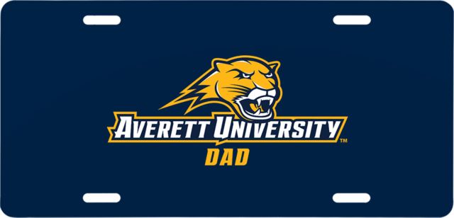 Averett License Plate Dad - ONLINE ONLY