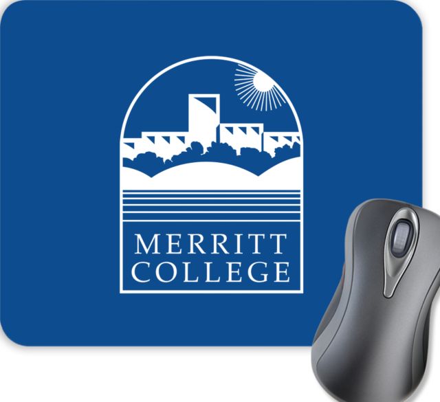 Merritt College Full Color Mousepad Merritt College Primary Mark