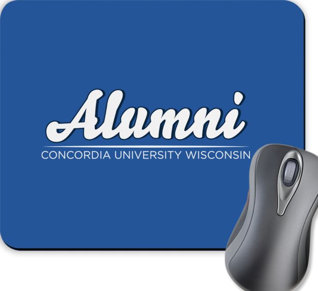Concordia WI Full Color Mousepad Alumni Script - ONLINE ONLY