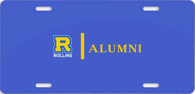 Rollins License Plate Rollins Alumni - ONLINE ONLY