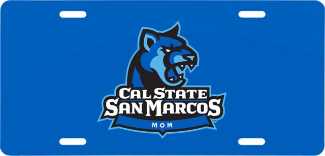 Cal State San Marcos License Plate Mom - ONLINE ONLY