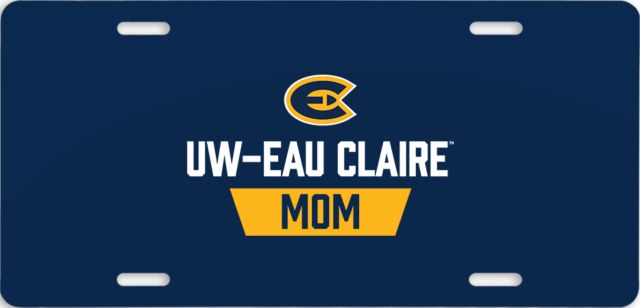 Eau Claire License Plate UW Eau Claire Mom - ONLINE ONLY