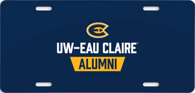 Eau Claire License Plate UW Eau Claire Alumni - ONLINE ONLY