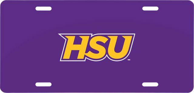 Hardin Simmons License Plate HSU - ONLINE ONLY