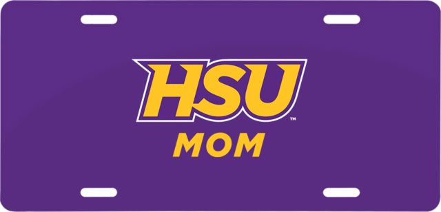 Hardin Simmons License Plate Mom - ONLINE ONLY