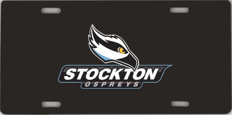 Stockton License Plate Official Logo - ONLINE ONLY