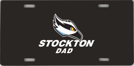 Stockton License Plate Dad - ONLINE ONLY