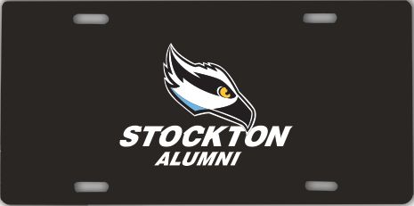 Stockton License Plate Alumni - ONLINE ONLY
