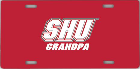 Sacred Heart License Plate Grandpa - ONLINE ONLY
