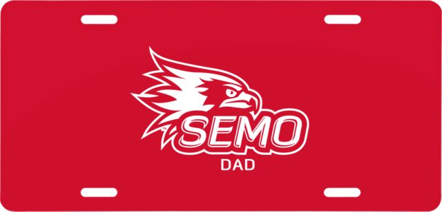 Southeast Missouri Bookstore License Plate Dad - ONLINE ONLY