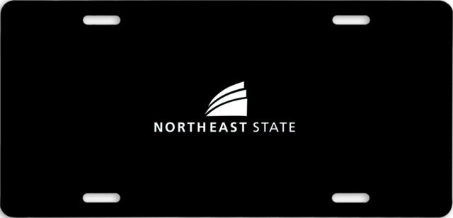 Northeast State License Plate Northeast State with Icon Stacked - ONLINE ONLY