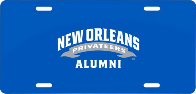 New Orleans License Plate Alumni - ONLINE ONLY
