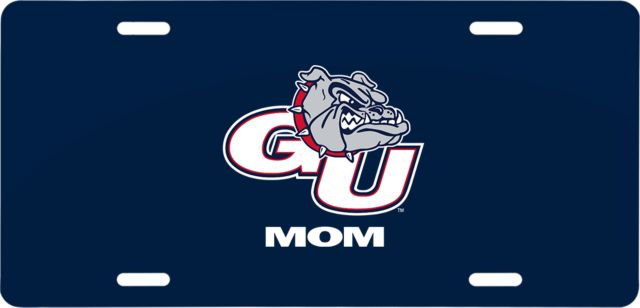 Gonzaga License Plate Mom - ONLINE ONLY