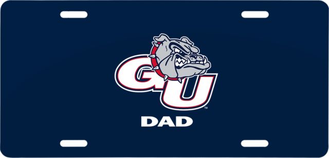 Gonzaga License Plate Dad - ONLINE ONLY