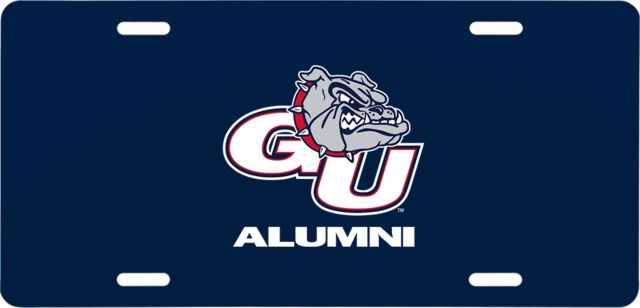 Gonzaga License Plate Alumni - ONLINE ONLY