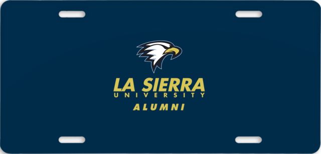 La Sierra License Plate Alumni - ONLINE ONLY