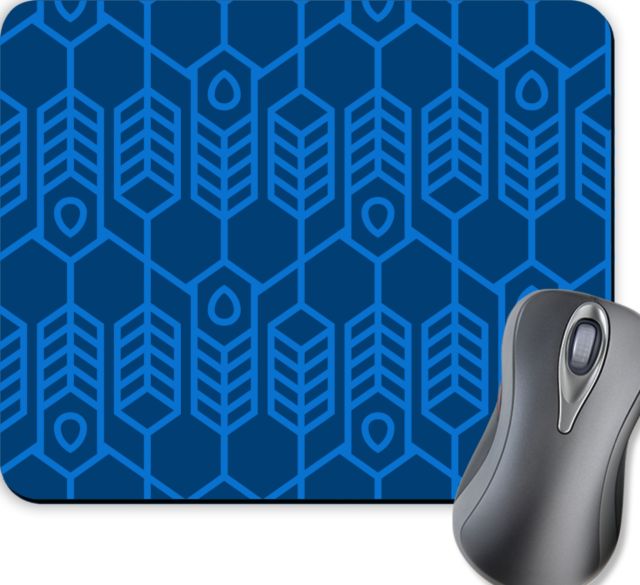 Saint Peters Full Color Mousepad Mascot Lockup Cross Country - ONLINE ONLY