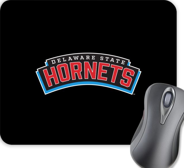 Delaware State Full Color Mousepad Delaware State Primary Athletic Wordmark - ONLINE ONLY