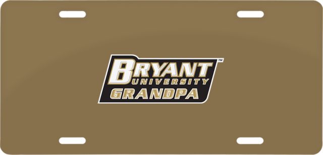 Bryant License Plate Grandpa - ONLINE ONLY