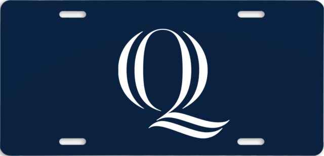 Quinnipiac License Plate - ONLINE ONLY