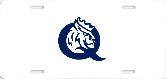 Queens U of Charlotte License Plate Queens Athletic Mark - ONLINE ONLY