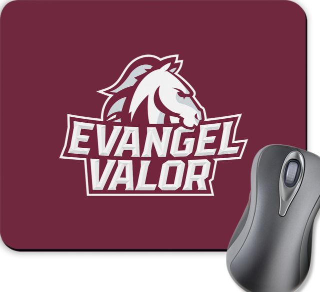 Evangel Full Color Mousepad Evangel Valor Horse Lockup - ONLINE ONLY