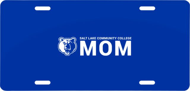 Salt Lake Community License Plate Mom - ONLINE ONLY