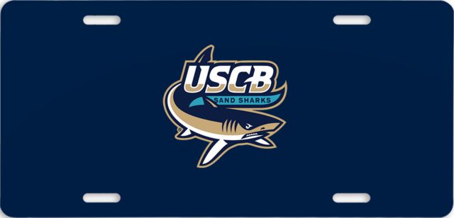 South Carolina Beaufort License Plate USCB Primary Athletics Mark - ONLINE ONLY