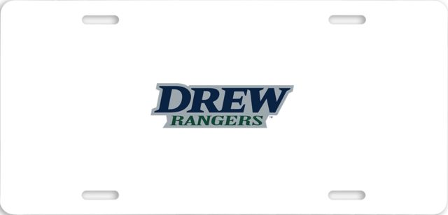 Drew University License Plate Drew Rangers - ONLINE ONLY