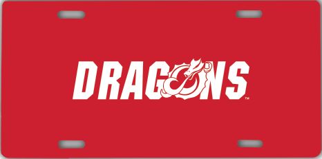 MSUM License Plate Dragons - ONLINE ONLY