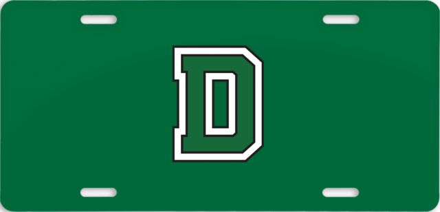 Dartmouth License Plate Primary Mark - ONLINE ONLY